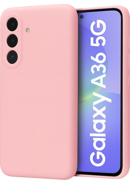 Samsung Galaxy A36 Kılıf Lansman Premium Silinebilir Silikon