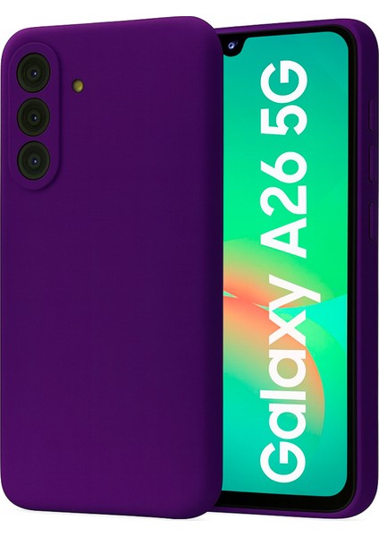 Samsung Galaxy A26 Kılıf Lansman Premium Silinebilir Silikon