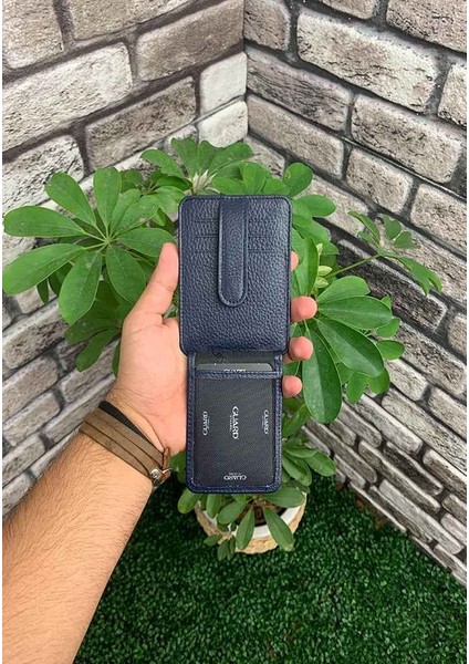 Lacivert Hakiki Deri Kredi Kartlık - GRD250501WT1547 fiyatları