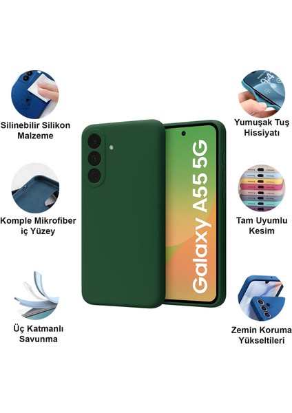 Samsung Galaxy A56 Kılıf Lansman Premium Silinebilir Silikon fiyatları