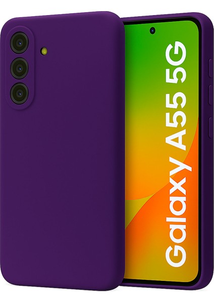 Samsung Galaxy A56 Kılıf Lansman Premium Silinebilir Silikon