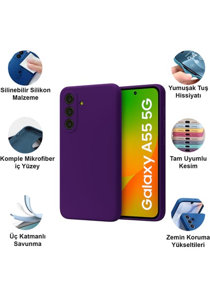 Samsung Galaxy A56 Kılıf Lansman Premium Silinebilir Silikon fiyatları