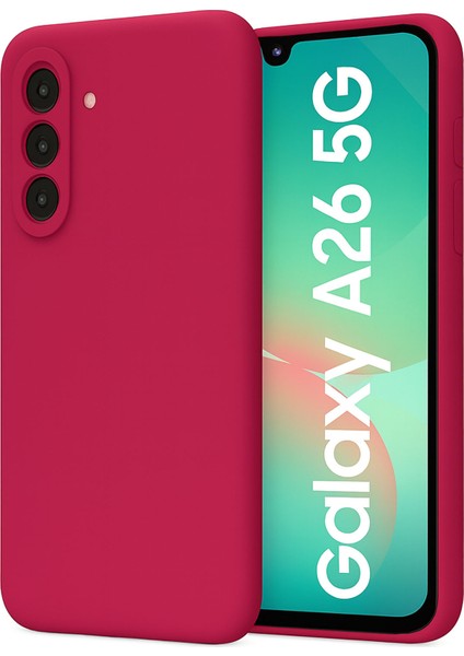 Samsung Galaxy A26 Kılıf Lansman Premium Silinebilir Silikon