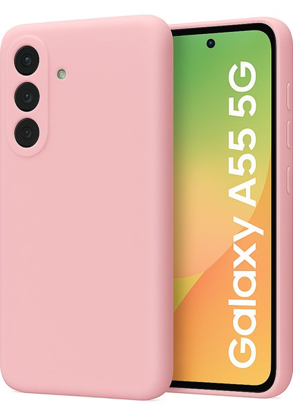 Samsung Galaxy A56 Kılıf Lansman Premium Silinebilir Silikon