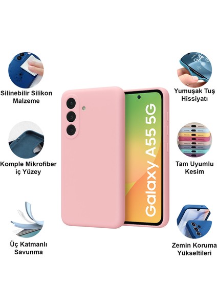 Samsung Galaxy A56 Kılıf Lansman Premium Silinebilir Silikon fiyatları