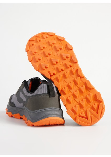Gri - Turuncu Erkek Outdoor Ayakkabı Snow-Lıam fırsatları