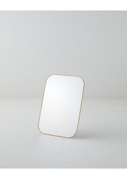 Calida Metal Ayna 22 cm Gold