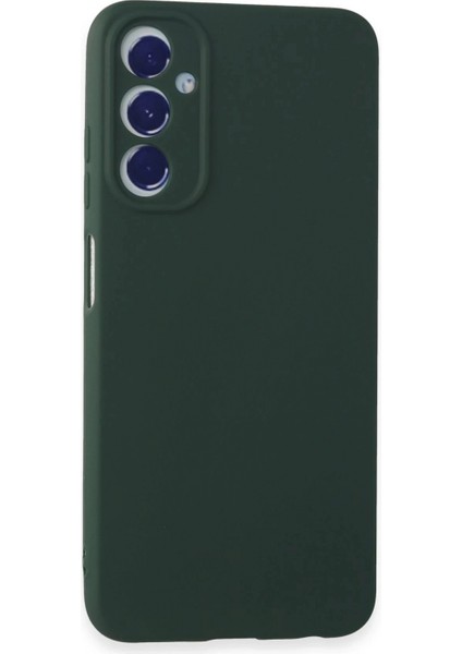 Samsung Galaxy A05S Kılıf First Silikon - Koyu Yeşil