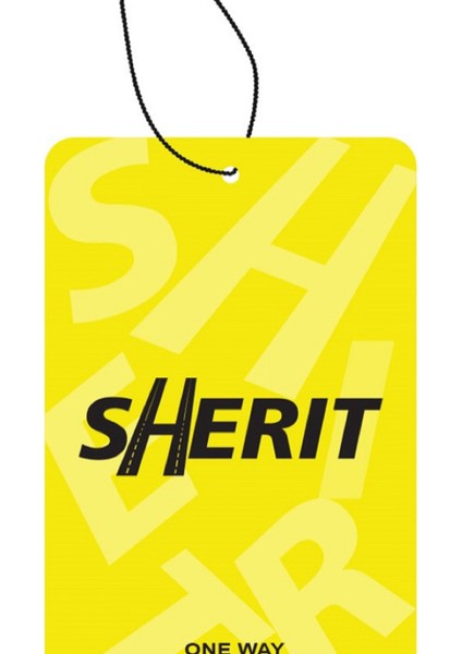 Araba Kokusu One Way Sarı - Siyah