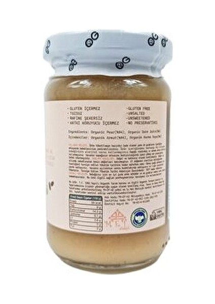 Organik Hurmalı Armut Püresi 105 gr 6 Ay ve Üzeri Bebekler İçin Sağlıklı Seçim modelleri