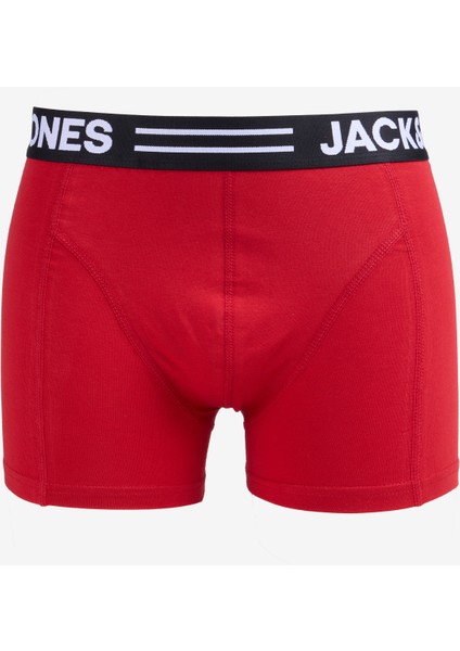 Koyu Kırmızı Erkek Boxer Jacfrode Trunk Exc