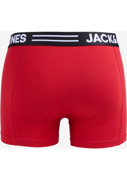 Koyu Kırmızı Erkek Boxer Jacfrode Trunk Exc fiyatları