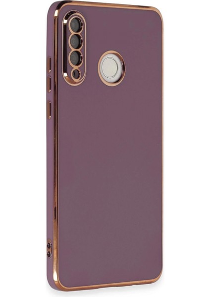 Huawei P30 Lite Kılıf Volet Silikon - Mor fiyatları