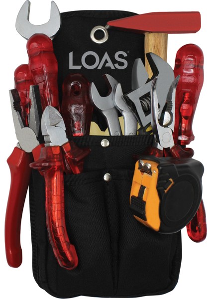 Kemere Asılabilen Bel Tipi Alet Çantası Profesyonel Ağır Hizmet Tipi Bej LSTCT04-KA fiyatları