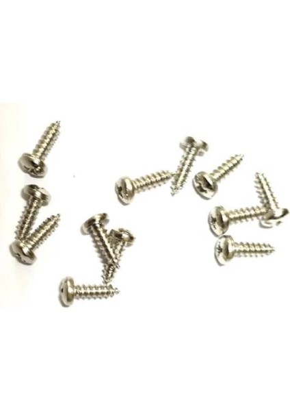 Klips, Menteşe, Ayak, Ysb Sac Vidası - 2,9x9,5mm Nikel, 1000 Adet