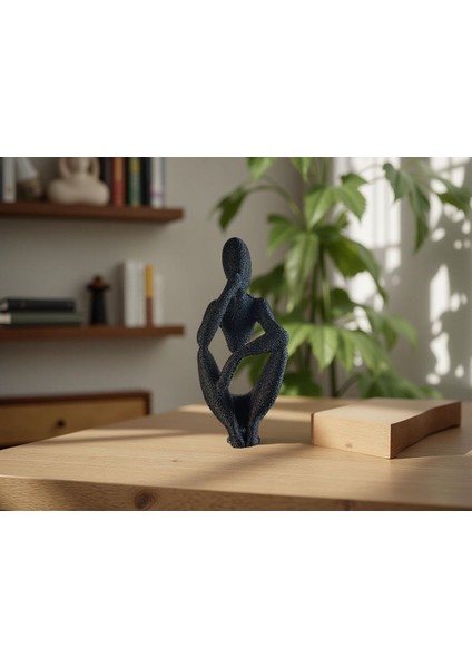 Sessiz Derinlik Figürü – Zihni Dinlendiren Minimal & Modern Dekoratif Obje