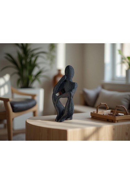 Sessiz Derinlik Figürü – Zihni Dinlendiren Minimal & Modern Dekoratif Obje fiyatları