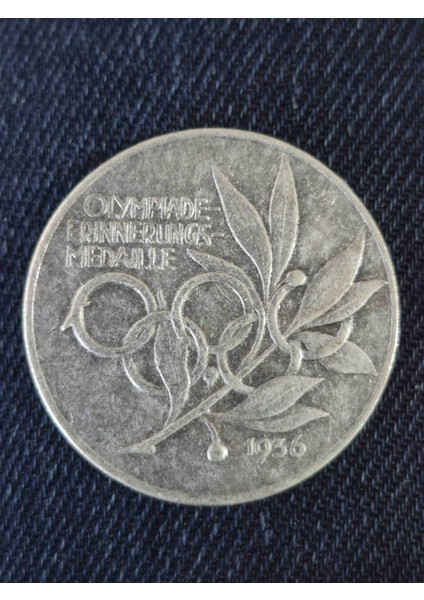 3cm Alman Reich Olimpiyat Madalya. Hatıra Olimpiyat Madalya. 2.baskı. Temiz Durumda. fiyatları