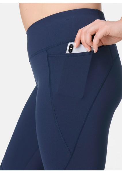 SB5400-410 Power Workout Leggıngs Lacivert Düz Kadın Tayt fiyatları