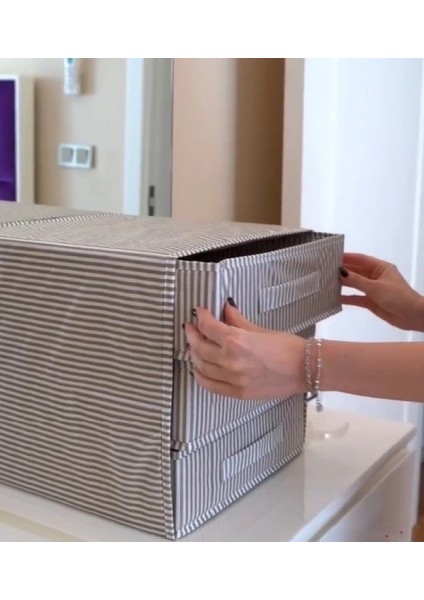 3 Bölmeli Çekmece , Çok Amaçlı Organizer - Çorap Çamaşır Organizer - Masa Üstü Düzenleyici fiyatları