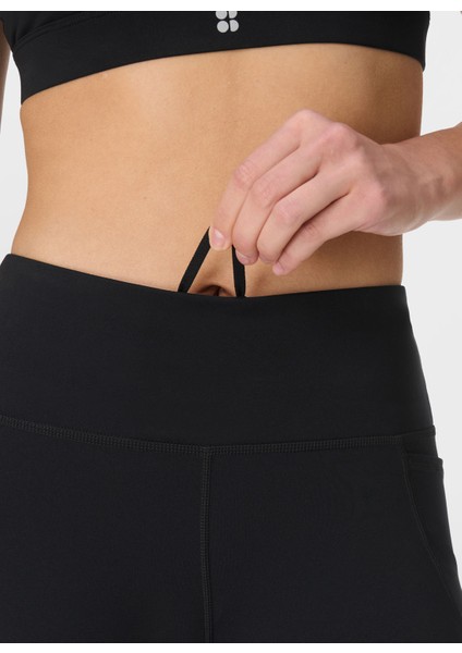 SB5400-001 Power Workout Leggıngs Siyah Düz Kadın Tayt modelleri