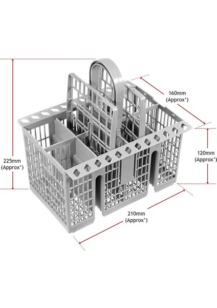 Hotpoint Bulaşık Makinesi Sepeti ile Uyumlu Çok Amaçlı Bulaşık Makinesi Sepeti Aksesuarları Çatal Bıçak Saklama Sepeti (Yurt Dışından) modelleri