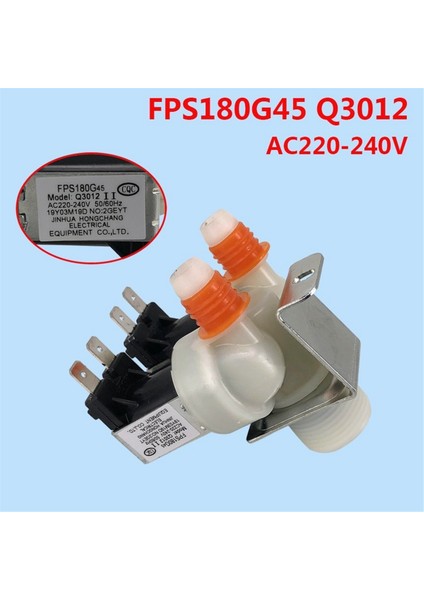 Sharp Çamaşır Makinesi Için FPS180G45 Çamaşır Makinesi Su Giriş Vanası Tertibatı, EAP12590899 4982090 AC220V'NIN Yerini Alır (Yurt Dışından) indirimleri