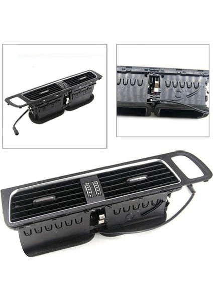 Audi Q5 2009-2018 Için Araç Orta Gösterge Paneli Klima Hava Çıkış Izgarası Klima Havalandırma Düzeneği 8R1820951GWVF (Yurt Dışından) fırsatları