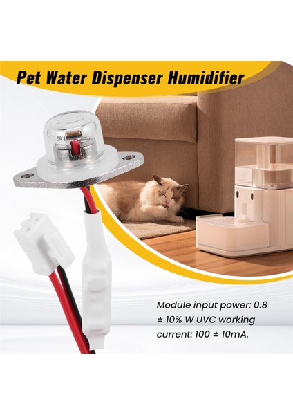 DC12-24V Uvc 270-280NM Ultraviyole Su Arıtma Cihazı Sterilizasyon Evcil Hayvan Su Sebili Nemlendirici LED Dezenfeksiyon Modülü (Yurt Dışından) fırsatları