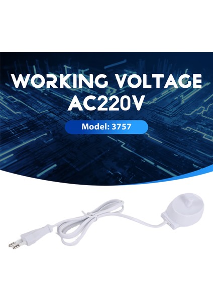 Braun Oral B Serisi 3709 D12 D16 D20/89 00D36 P2000 Elektrikli Diş Fırçası Stand Şarj Cihazı - Ab Fişi Için Yedek (Yurt Dışından) fırsatları