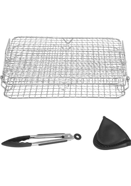 Ninja Foodi Grill Xl Air Fryer Için Air Fryer Rafı, Çok Katmanlı Kurutma Rafı, Tost Rafı, Air Fryer Aksesuarları (Yurt Dışından) fırsatları