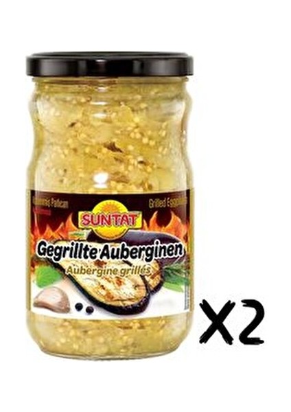 Közlenmiş Patlıcan 660 cc 2'li Kavanoz Pratik ve Lezzetli Vegan Alternatif fiyatları