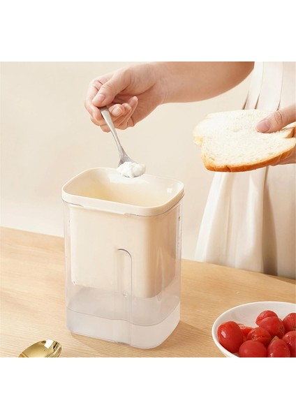 Gıda Süzgeçleri Kapaklı Yoğurt Süzgeci Geri Sayım Zamanlayıcılı Ince Yoğurt Filtresi Tekrar Kullanılabilir Meyve Suyu Süzgeci (Yurt Dışından) fırsatları