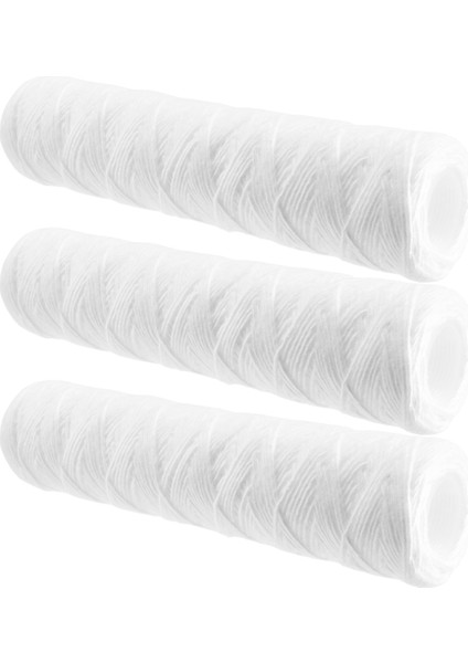 3 Adet Su Arıtma Cihazı 10 Inç Ip Sarma Filtre Kartuşu 5 Mikrometre Pp Pamuk Filtre Tortu Filtresi (Yurt Dışından) modelleri