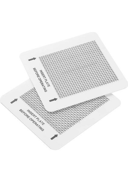 Popüler Ev Hava Temizleyicileri Için 2'li Paket Seramik Ozon Plakaları 4,5 Inç x 4,5 Inç Hava Tazeleme Yedek Parçaları (Yurt Dışından)