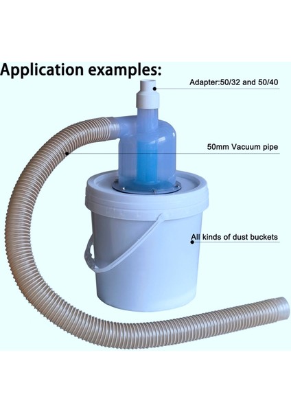 Siklon Toz Toplayıcı (50ST10, Şeffaf, Turboşarjlı) (Yurt Dışından) indirimleri