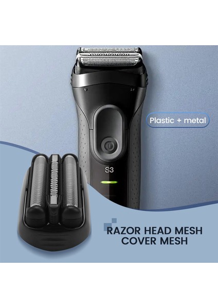 Braun Series 3 Elektrikli Tıraş Makineleri 301S, 310S, 320S, 330S, 340S, 360S, 3010S, 3020S, 3030S, 3040 Için 21B Tıraş Makinesi Yedek Başlığı (Yurt Dışından) indirimleri