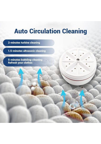 Kamp/ev/seyahat/daire/yurtlar Için Taşınabilir Ultrasonik Mini Çamaşır Makinesi, Kişisel Temizlik Makinesi (Yurt Dışından) modelleri