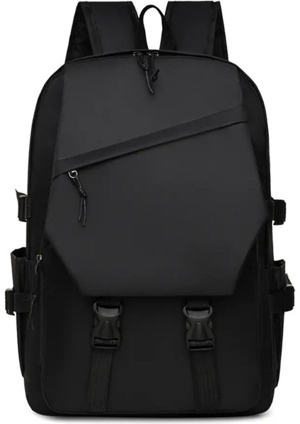 Business Erkekler Büyük Kapasite Bilgisayar Sırt Çantası, Öğrenci Sırt Çantası, Basit ve Sıradan Kampüs Sırt Çantası, Sırt Çantası-Llcolor: Siyah (Yurt Dışından)