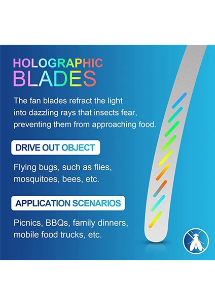 Masalar Için Sinek Kovucu, Dış Mekan Iç Mekan Sinek Kovucu, Masa Üstü Sinek Fanı, Sinek Döndürücü (Yurt Dışından) fırsatları