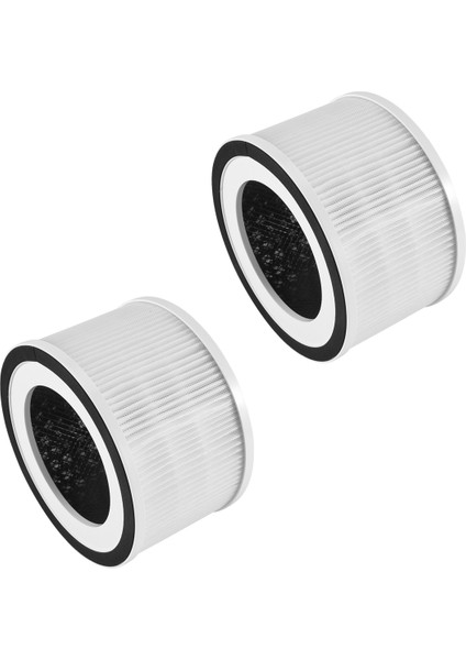 Afloia Fillo/halo/allo Hava Temizleyici 3 Aşamalı Filtrasyon ile Uyumlu Yedek True Hepa Filtreler, 2'li Paket (Yurt Dışından) modelleri