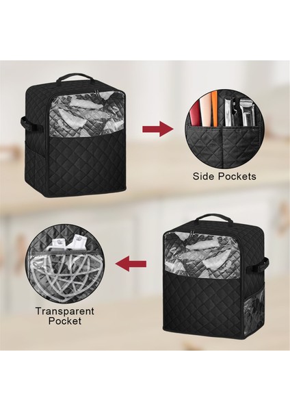 Kitchenaid Mikser Için Stand Mikser Kılıfı - Kitchen Aid Aksesuarları ve Ek Parçaları Için 5/4,5 Litrelik Saklama Çantası Küçük (Yurt Dışından) indirimleri