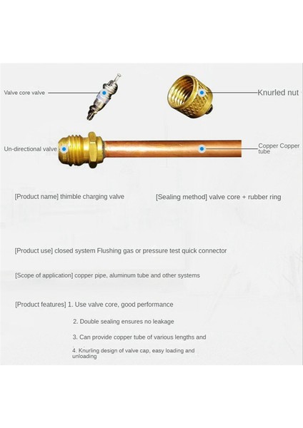 10 Adet Erişim Vanası 1/4 Inç Sae 1/4 Inç Od 2.755 Inç Gövde Güçlü Çekirdek Ac Klima Soğutma Erişim Vanası (Yurt Dışından) indirimleri