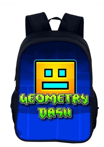 Geometri Çizgi Karikatür Sırt Çantası Okul Çantası 40CM/15.7 Inç Sırt Çantası Kitap Çantaları Erkek Kız Için Bilgisayar Sırt Çantası En Iyi Hediye Color: 6 (Yurt Dışından)