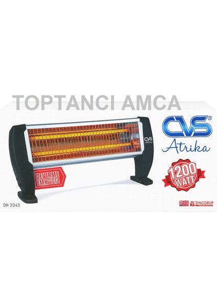 Elektrikli Isıtıcı Ayak Isıtıcı Az Yakan Çok Isıtan Elektrikli Soba 1200 Watt