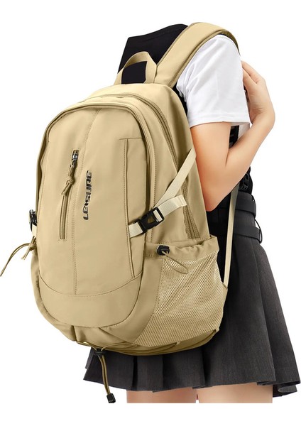 Gençlik Okulu Backpacks Kızlar Dizüstü Bilgisayar Çantaları Sevimli Öğrenci Kadınlar Için Günlük Çocuklar Sırt Çantası Tuval Leisure Seyahat Kitabı Bagcolor: Haki (Yurt Dışından)
