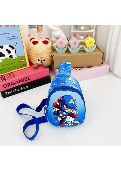 Örümcek Adam Çocuk Çapraz Çanta Sırt Çantası Marvel Iron Man Omuz Çantası Para Çantası Göğüs Çanta Çocuk Oyuncaklar Doğum Günü Hediyeleri Renk: 4 (Yurt Dışından)