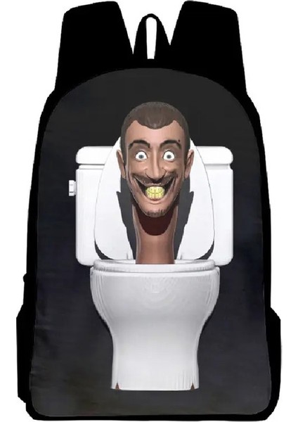 Skibidi Tuvalet Çocuk Sırt Çantası Çocuk Anime Seyahat Sırt Çantası Depolama Çantası Sırt Çantası Dalı ve Yumuşak Mochila Çocuk Hediyesi: BBB2-B1G (Yurt Dışından)