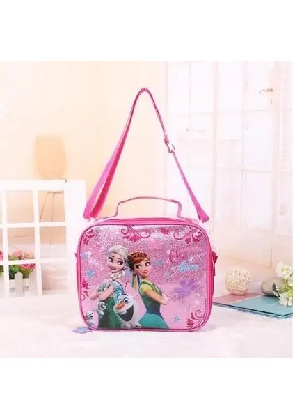 Yeni Çizgi Film Mochilas Infantil Dondurulmuş Çocuklar Okul Çantası Kız Bebek Güzel Anaokulu Sırt Çantaları Çocuklar Elsa Okul Çantası Renk: Fotoğraf Rengi (Yurt Dışından)