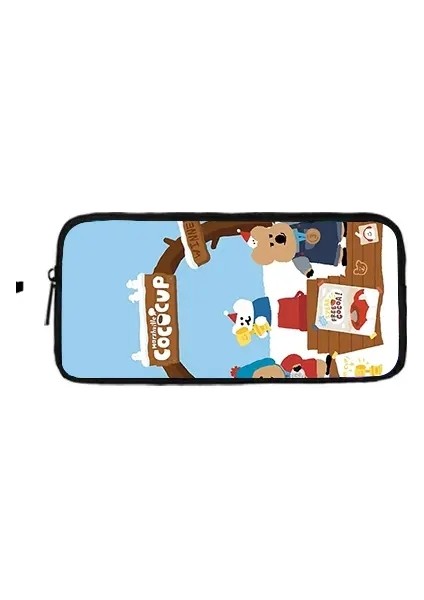 Cartoon D-Dinotaeng 3pcs Sırt Çantası Karikatür Okul Çantası Omuz Çantası Kalem Kutusu ile Çocuk Kız Sırt Çantası Sırt Çantası: (Yurt Dışından)
